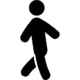 Walking Man Walking Icon